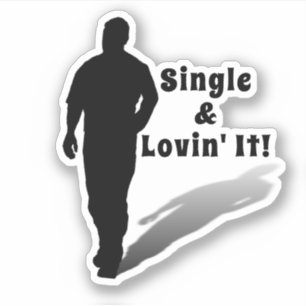 Sticker Single & Lovin' It ! Livre de rebut