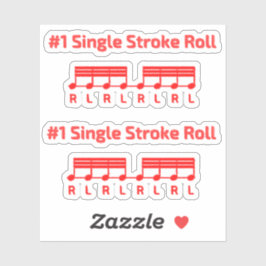 STICKER SINGLE STROKE ROLL