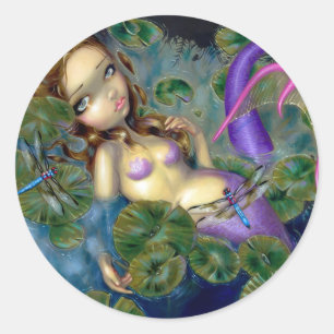 Sticker "Sirène de libellule"