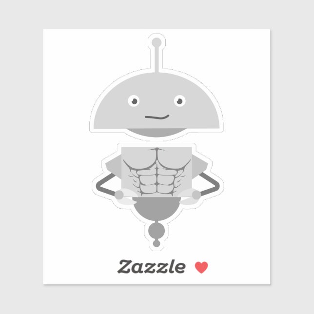 Sticker Six Pack Mia (Feuille)