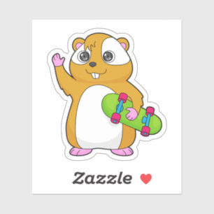 Sticker Skate de Hamster