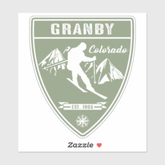 Sticker Ski Granby Colorado