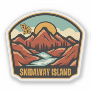 Sticker Skidaway Island, Géorgie