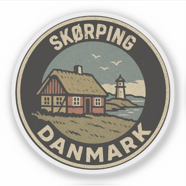 Sticker Skørping, Danemark Danemark  (Devant)