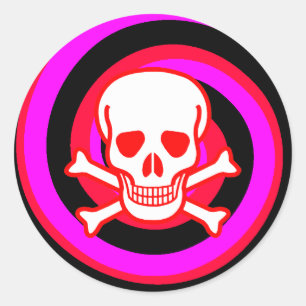 STICKER SKULL HYPNO