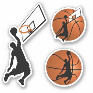 Sticker SLAM DUNK! Joueur de basketball Sports