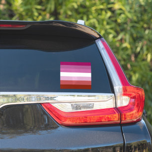 Sticker SlipperyJoe's lesbian pride flag feminine communit