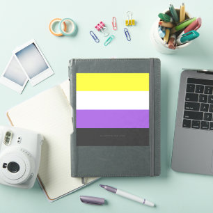 Sticker SlipperyJoe's Nonbinary Pride Drapeau gay cadeaux