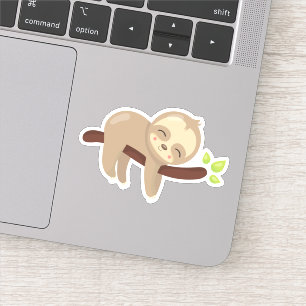 Sticker Sloth endormi.