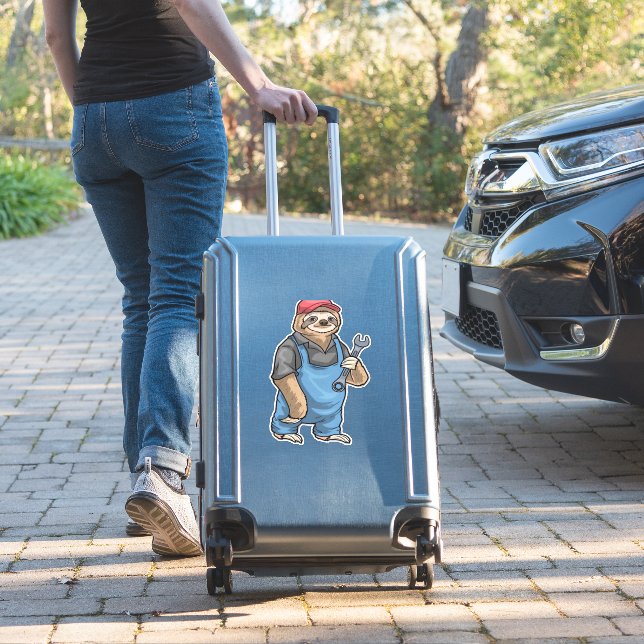 Sticker Sloth Mechanic Wrench Classic T-Shirt (Valise Insitu)
