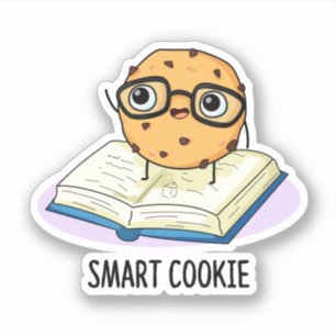 Sticker Smart Cookie Funny Snack Pun