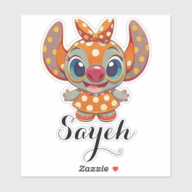Sticker Smile funny (Feuille)