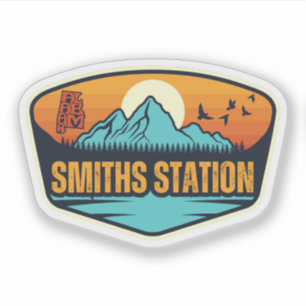 Sticker Smiths Station, Alabama