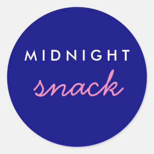 Sticker Snack de minuit Marine Rose