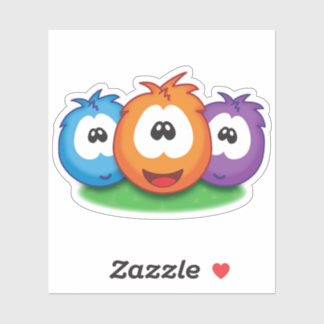 Sticker Sneezies! Icon Style Trio Arrangment