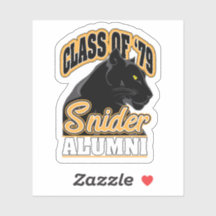 Snider High School Classe de '79 Decal