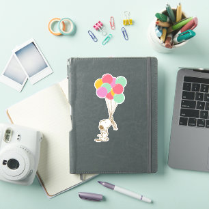 Sticker Snoopy et ballons
