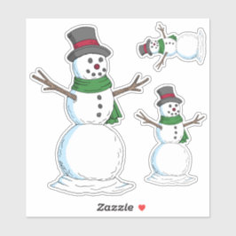 Sticker Snowman