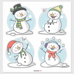 Sticker Snowman