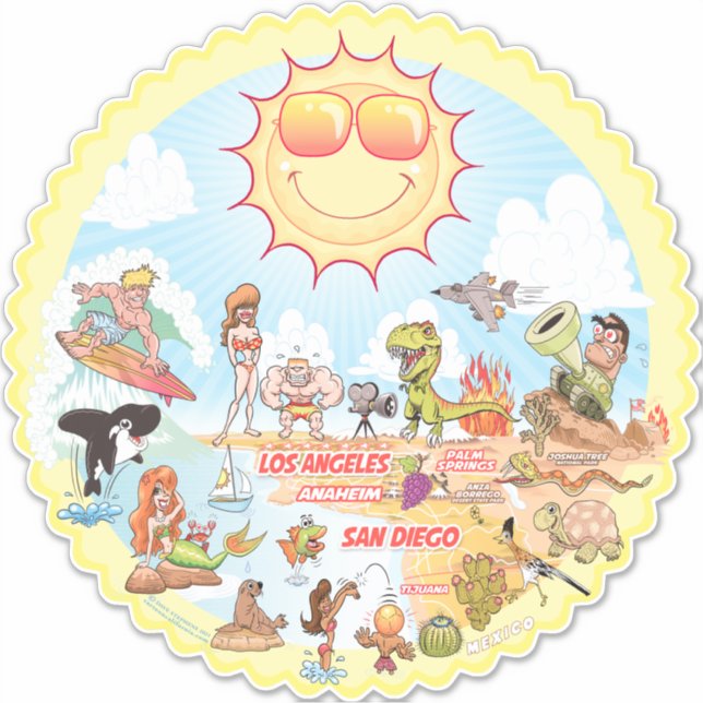 Sticker SoCal (Devant)