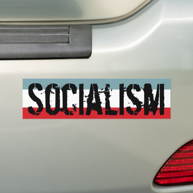Sticker socialiste (En voiture)