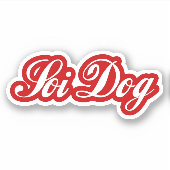 STICKER SOI DOG (Devant)