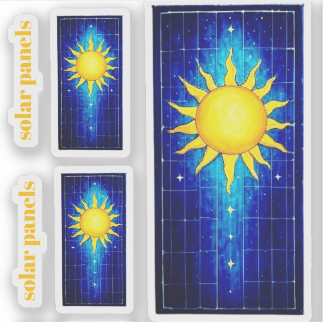 STICKER SOLAR PANELS (Devant)