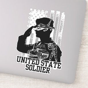 Sticker Soldat des États-Unis