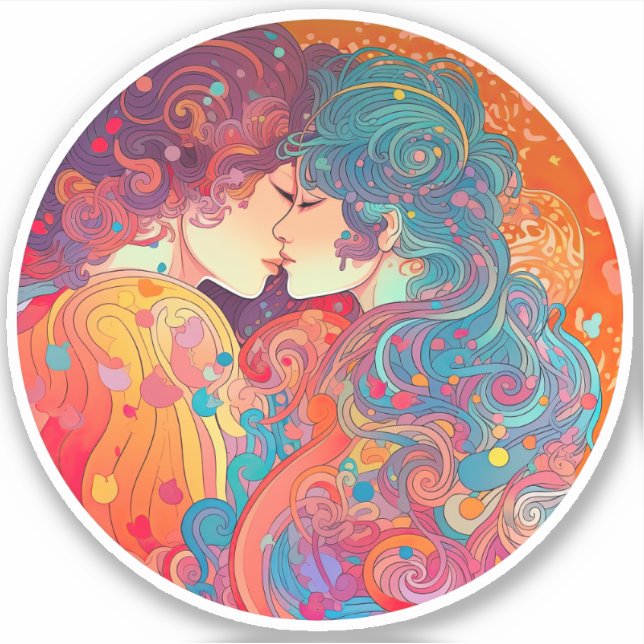 Sticker Son Amour, Son Chemin (Devant)