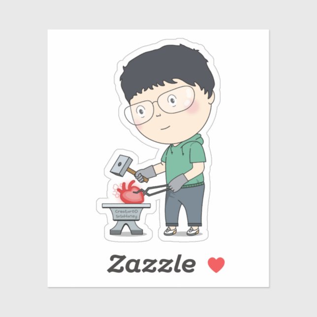 Sticker sosoHoney(12) esprit (Feuille)