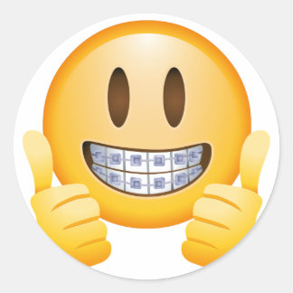 Sticker souriant Emoji