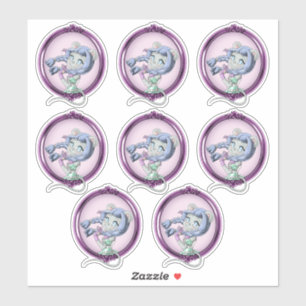 Sticker Souris Anime Girl