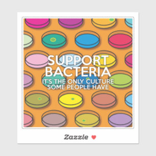 STICKER SOUTIEN BACTÉRIES