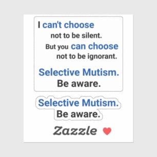 Sticker Soyez conscients de l'ignorance