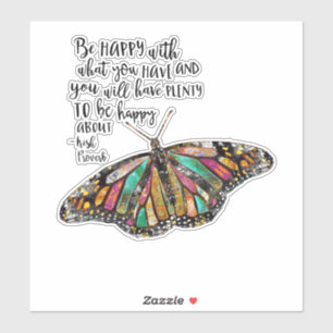 Sticker Soyez heureux