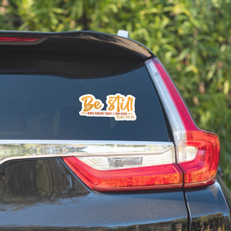 Sticker Soyez Toujours Et Sachez Que Je Suis Dieu