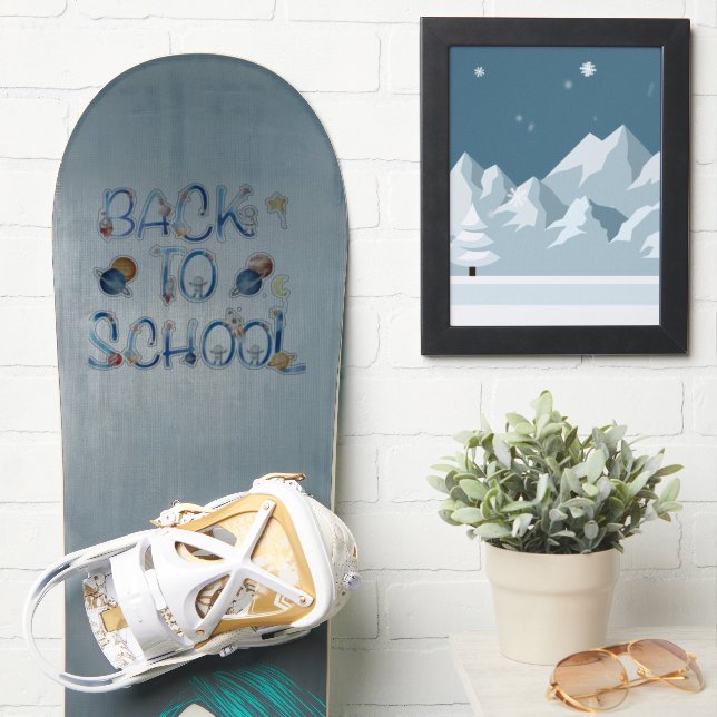 Sticker Space, back to school (Snowboard)