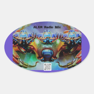 Sticker Space Crab 2