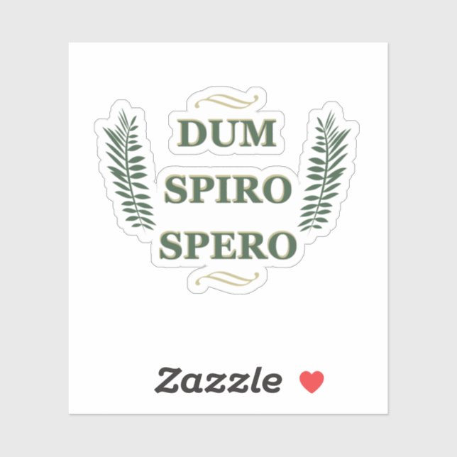Sticker sperme spiro (Feuille)