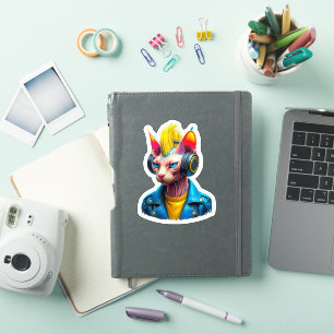STICKER SPHYNX PUNK ROCKER 10
