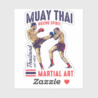 Sticker Spirit de la boxe thaï