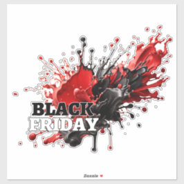 Sticker Splash Black Friday