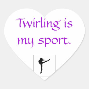 Sticker Sport Baton