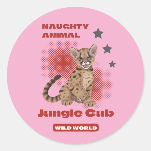 sticker spotted animal (Vorderseite)