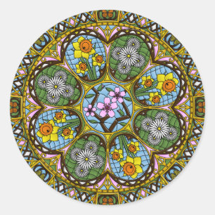 Sticker Spring Nouveau