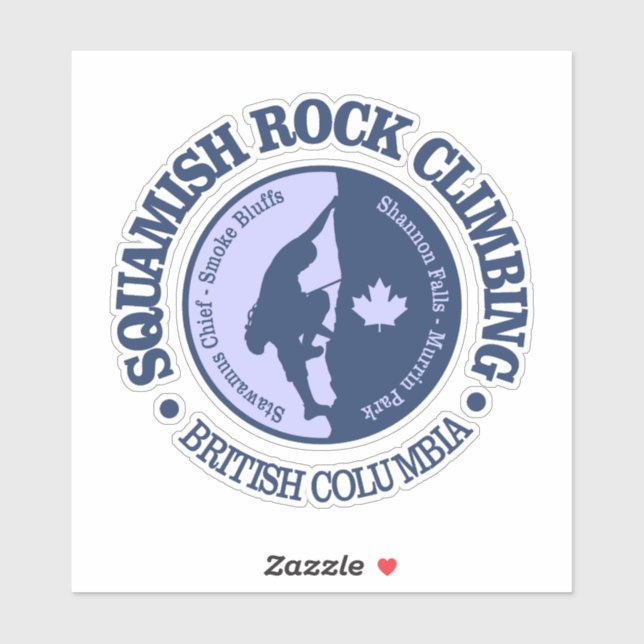 Sticker Squamish (CLB) (Feuille)