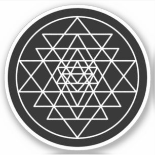 Sticker Sri Yantra