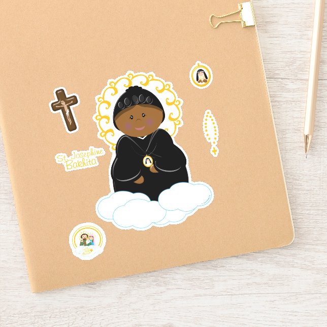 Sticker St. Josephine Bakhita (Carnet)