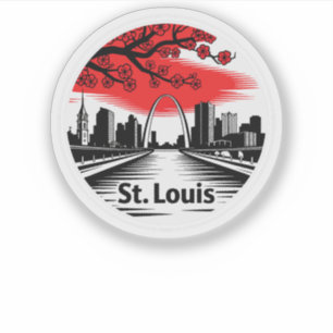 Sticker St. Louis City Missouri USA
