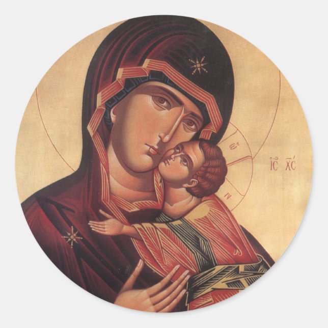 Sticker St.Mary et Jesus (Devant)
